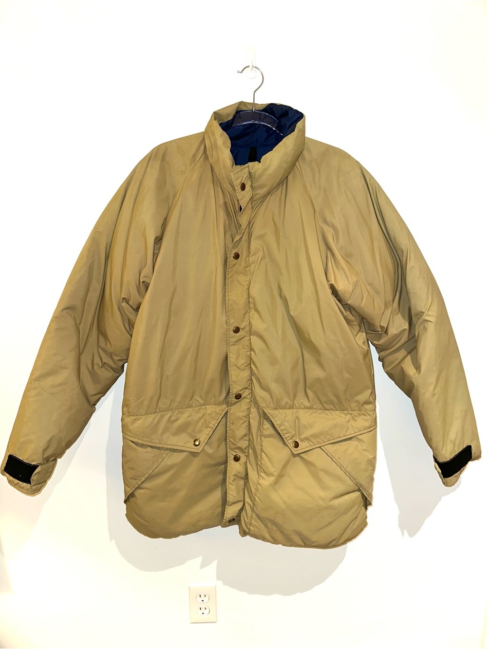 Vintage 70s Marmot Mountain Works Golden Mantle goose down parka Large